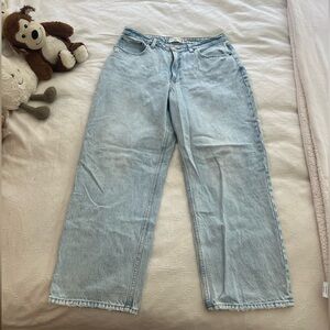 Abercrombie the loose high rise curve love jeans